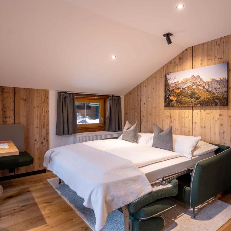 Pension Hinterholzer Apartments und Zimmer - Apartment mit 1 Schlafzimmer und Balkon - 5
