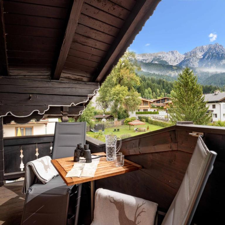 Pension Hinterholzer Apartments und Zimmer - Apartment mit 1 Schlafzimmer und Balkon - 3
