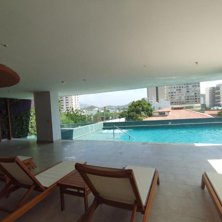 Apartamento en el Rodadero, a pocos metros de la playa - Apartamento de 1 dormitorio - 34