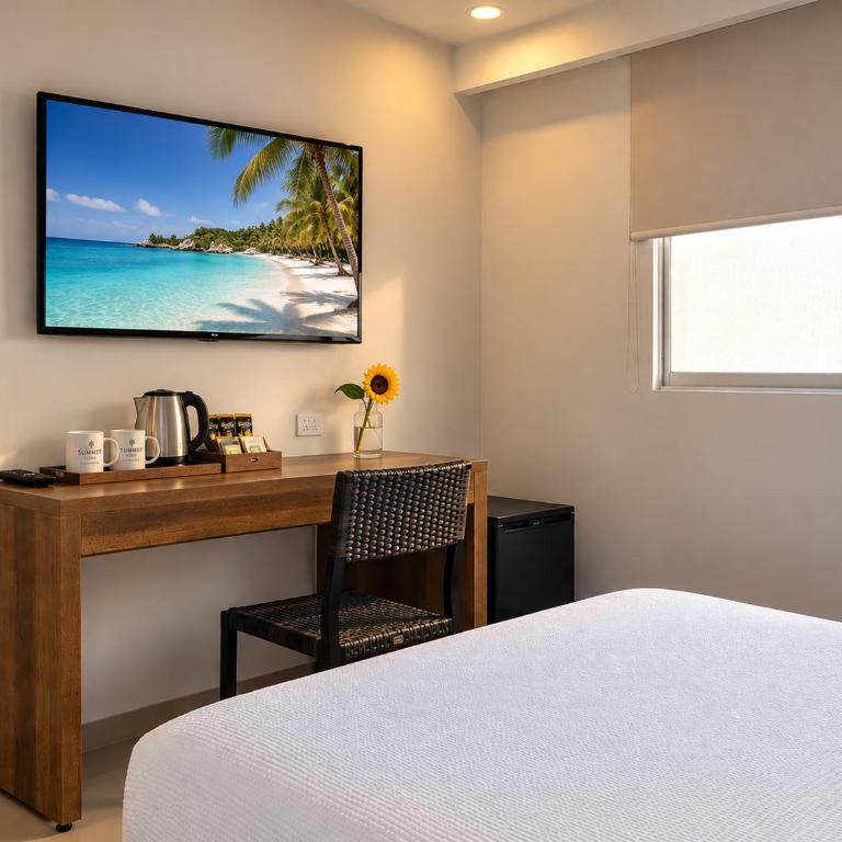 Hotel Summer Frente Al Mar - Economy Double Room - 1