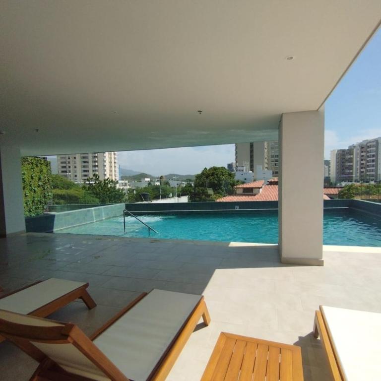 Apartamento en el Rodadero, a pocos metros de la playa - Apartamento de 1 dormitorio - 35