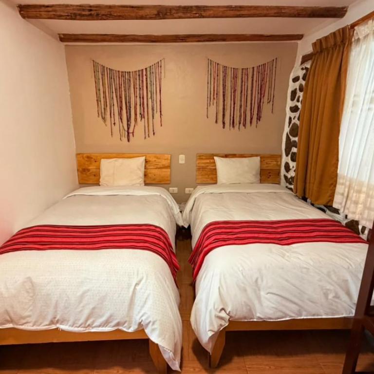 Casa de Ollanta ByB - Habitación Doble con baño - 2 camas - 8