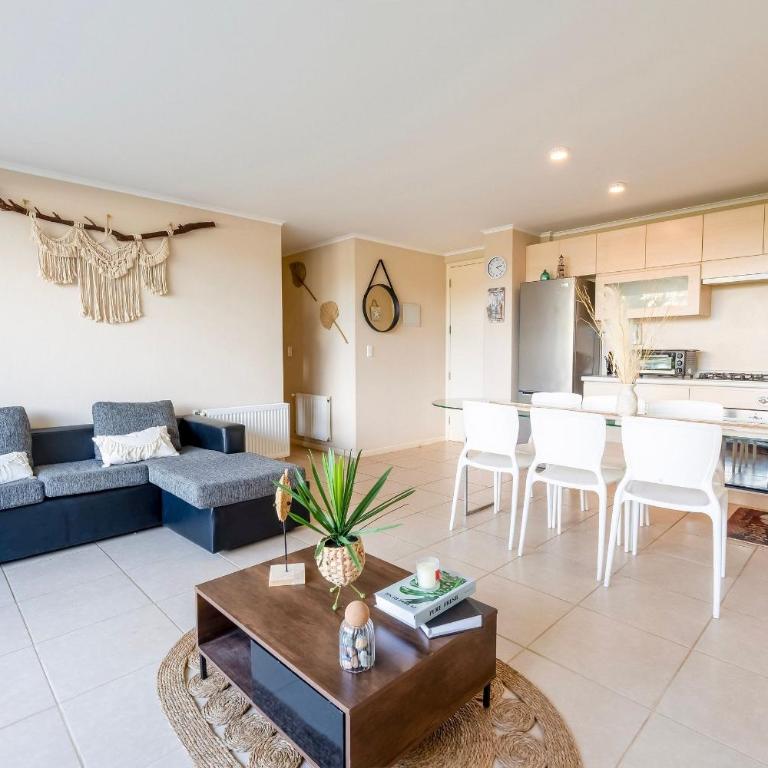 Laguna navegable y piscinas · 2D con terraza - Apartamento de 2 dormitorios - 3