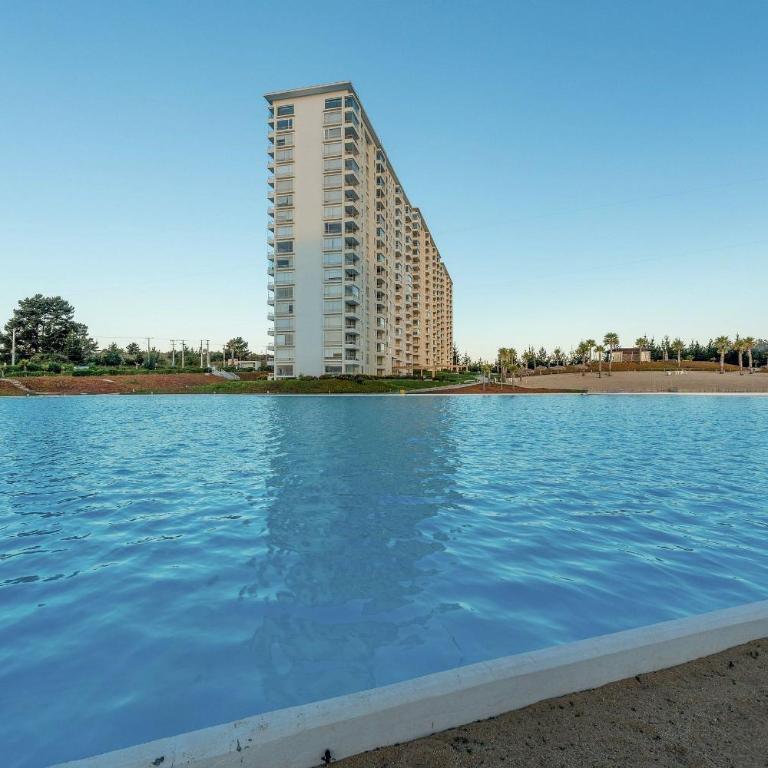 Laguna navegable y piscinas · 2D con terraza - Apartamento de 2 dormitorios - 21