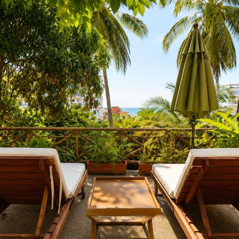 Tropical Home Villa in Bucerias - Two-Bedroom Apartment with Pool View - 4