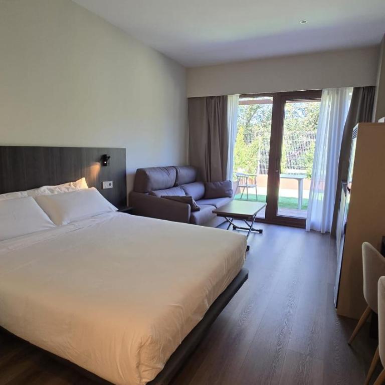 Apartahotel Prada Somió - Estudio con terraza - 14