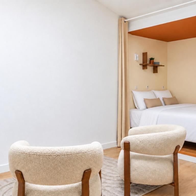 Studio pour 2 avec coin nuit & cinéma - Appartement 1 Chambre - 7