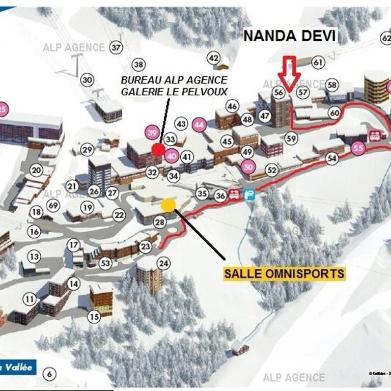 Résidence Le Nanda Devi - 2 Pièces 6 pers - LE NANDA DEVI - PLAGNE CENTRE MAE-8954 - Apartamento - 12
