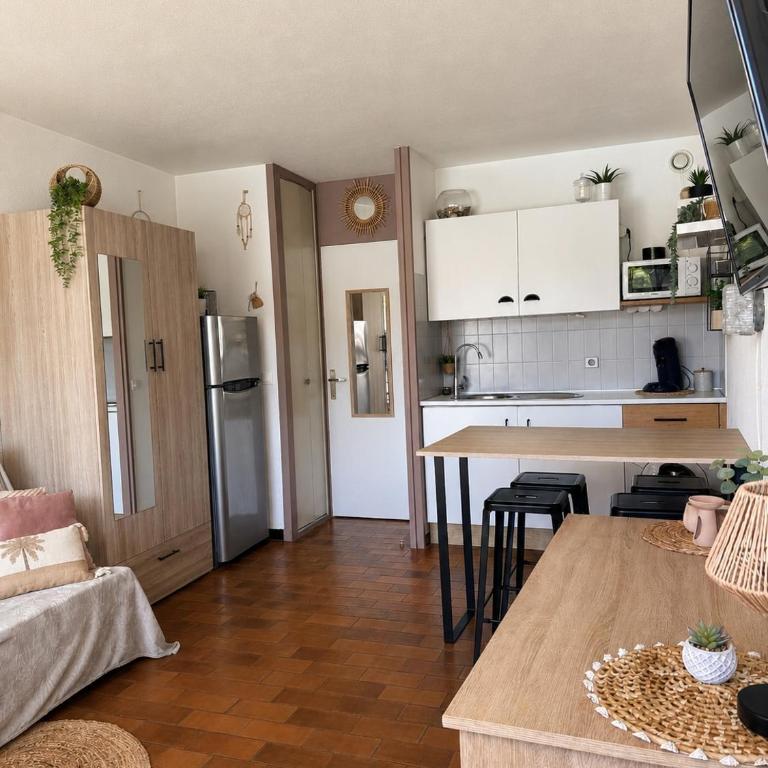 Cabin studio, Terrace, Private Parking and Swimming Pool - Appartement 1 Chambre - 7