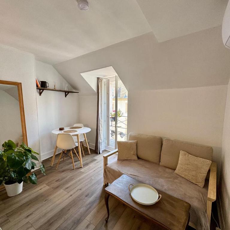 T2 climatisé en hyper-centre - 5 min Cité Gastro - One-Bedroom Apartment - 4