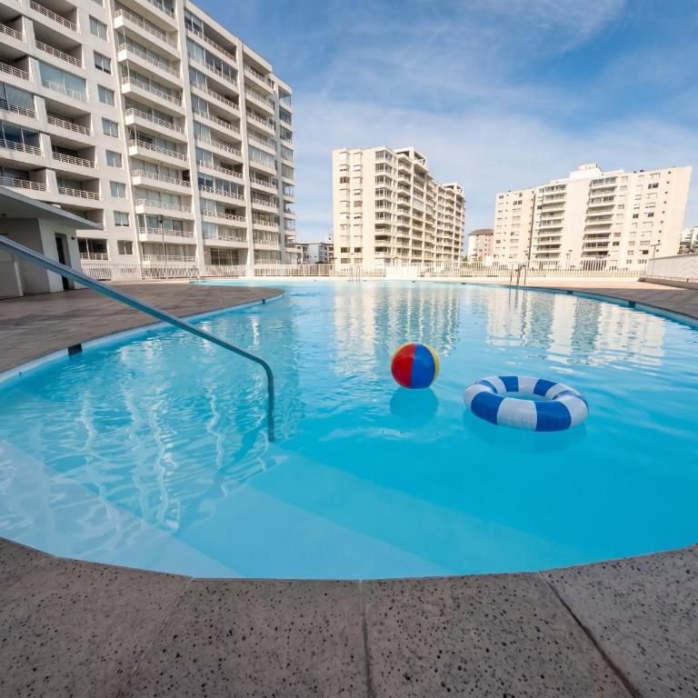 Depto con Vista al Mar, Piscina y Parking - Apartamento de 2 dormitorios - 6