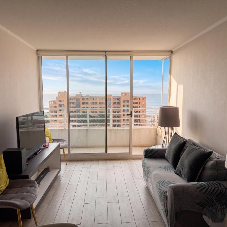 Depto con Vista al Mar, Piscina y Parking - Apartamento de 2 dormitorios - 14