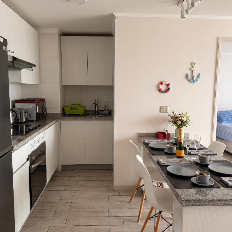 Depto con Vista al Mar, Piscina y Parking - Apartamento de 2 dormitorios - 19