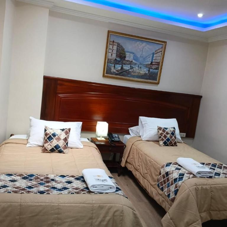 Hotel Milán - Habitación Doble Estándar - 2 camas - 3