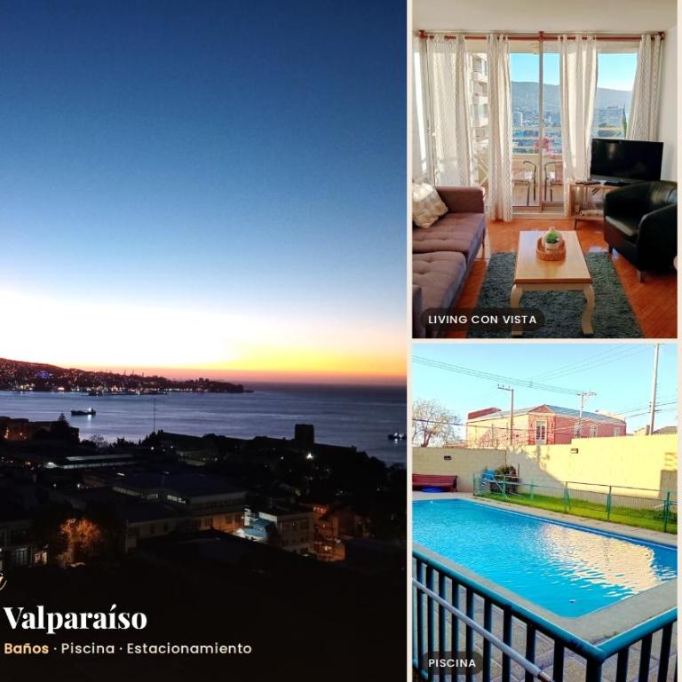 Departamento Vista a la Bahía Valparaíso - Apartamento de 3 dormitorios - 1