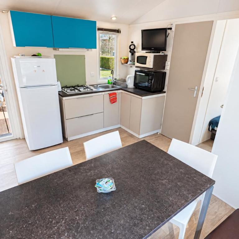 Le Génépi Mobil-home 3 chambres pour 6 pers avec Climatisation Camping 3 etoiles - Maison 3 Chambres - 21