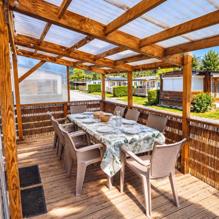 Le Génépi Mobil-home 3 chambres pour 6 pers avec Climatisation Camping 3 etoiles - Maison 3 Chambres - 20