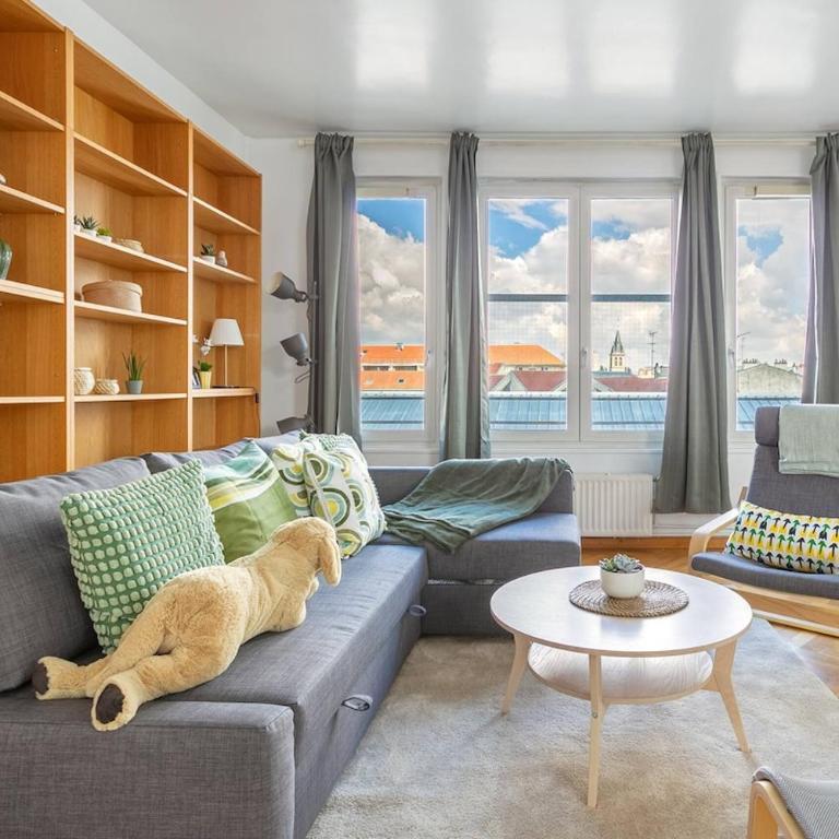 Parisian Flat, Large Terrace & Eiffel Tower View - Appartement 2 Chambres - 3