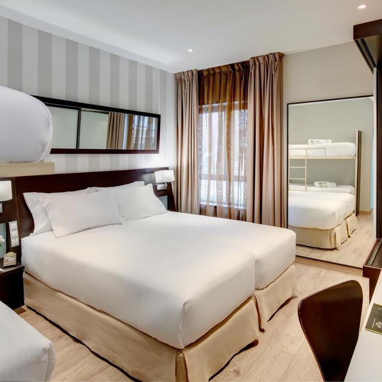 Sercotel Madrid Aeropuerto - Vierbettzimmer - 2