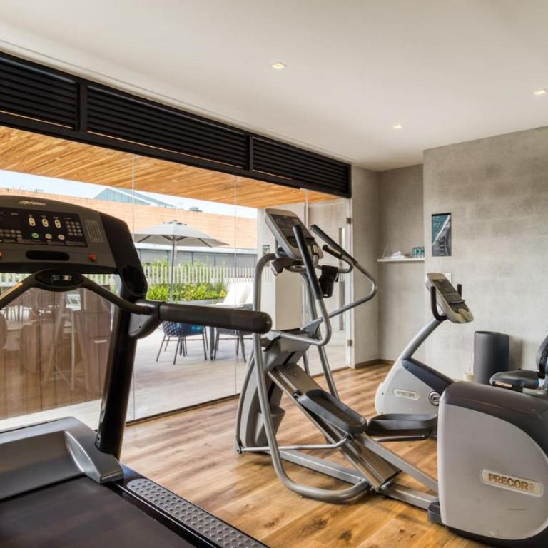 Terraza Privada Rooftop, Jacuzzi and Gym - Studio with a Private Terrace - 12