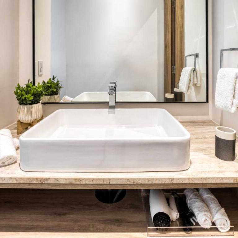 Terraza Privada Rooftop, Jacuzzi and Gym - Chambre Double Supérieure avec Deux Lits Doubles - 17