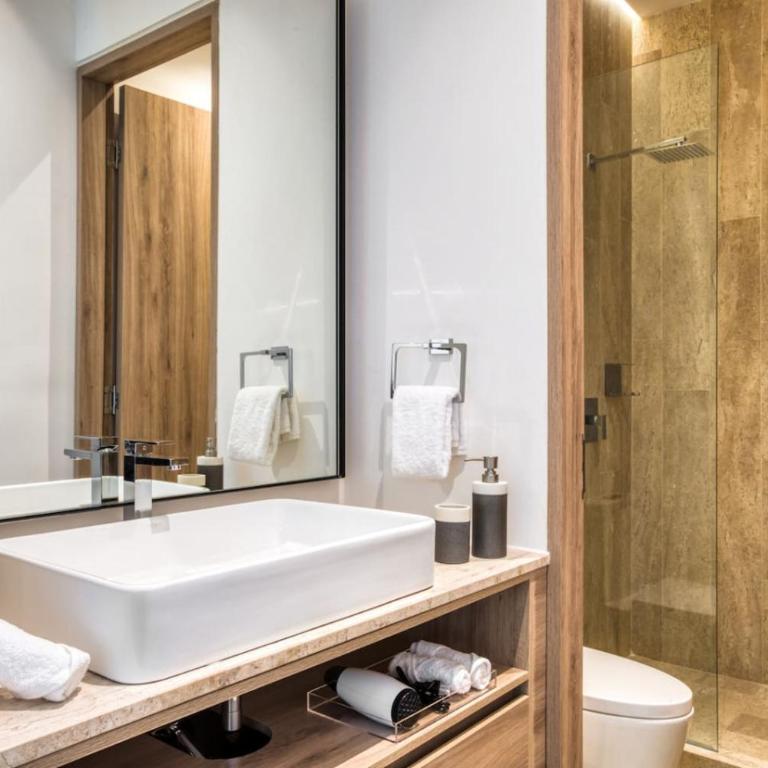 Terraza Privada Rooftop, Jacuzzi and Gym - Chambre Double Supérieure avec Deux Lits Doubles - 21