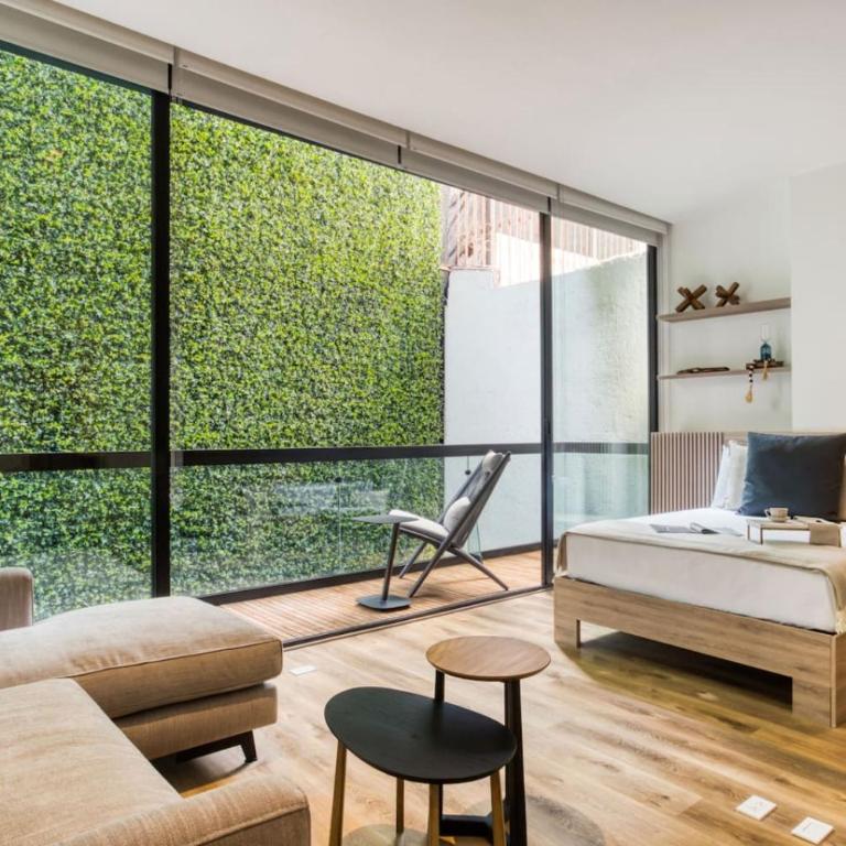 Terraza Privada Rooftop, Jacuzzi and Gym - Chambre Double Supérieure avec Deux Lits Doubles - 29