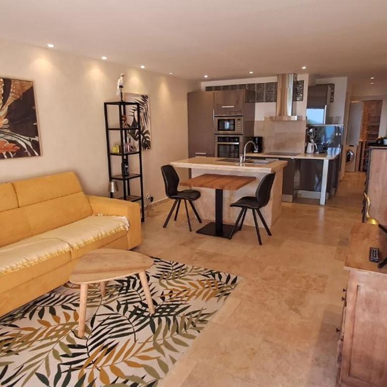 Appartement climatisé, vue mer - 4 pers. - Appartement 1 Chambre - 5