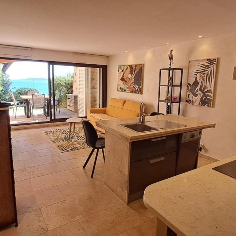 Appartement climatisé, vue mer - 4 pers. - Appartement 1 Chambre - 6