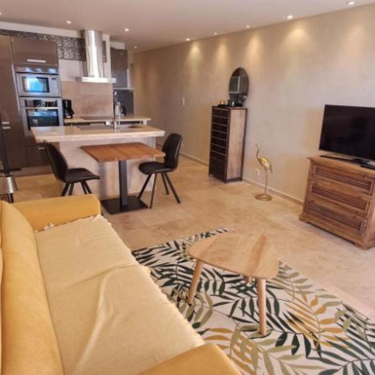 Appartement climatisé, vue mer - 4 pers. - Appartement 1 Chambre - 7