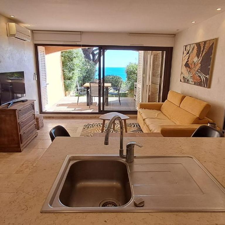 Appartement climatisé, vue mer - 4 pers. - Appartement 1 Chambre - 8