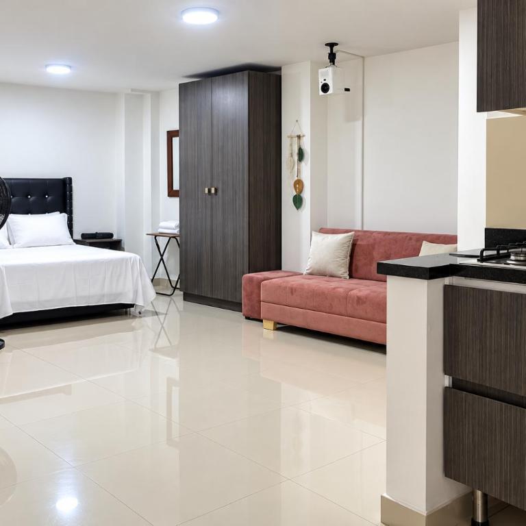 Loft Cozy Cali Cerca de Chipichape y Terminal - Apartamento de 1 dormitorio - 1