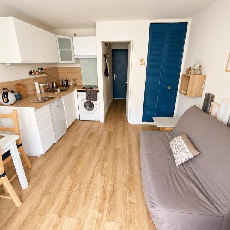 Studio 207 à 30 m de la plage Terrasse et Parking - Studio - 5