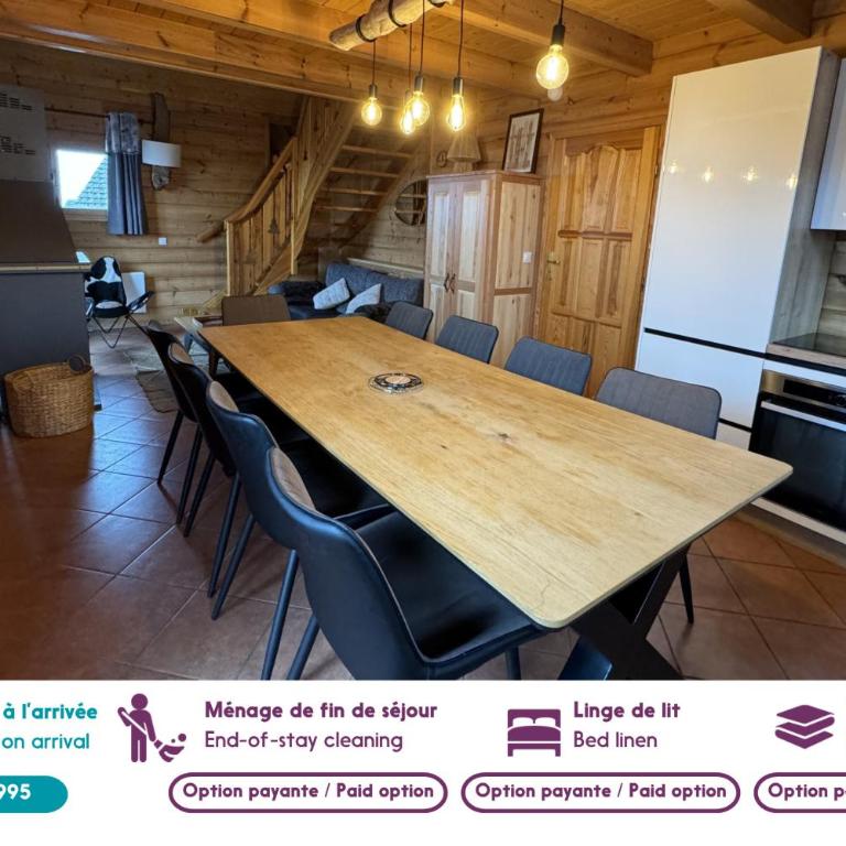 250 m des pistes, chalet 10 pers & piscine commune - Chalet - 3