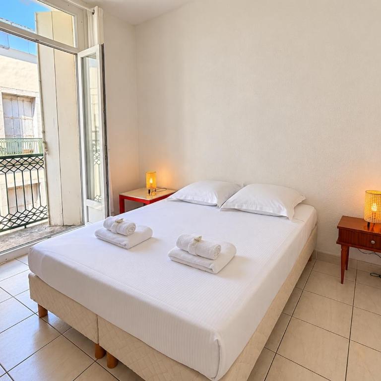 Le Corail - Superbe T3 en centre-ville - Apartamento de 2 dormitorios con balcón - 10