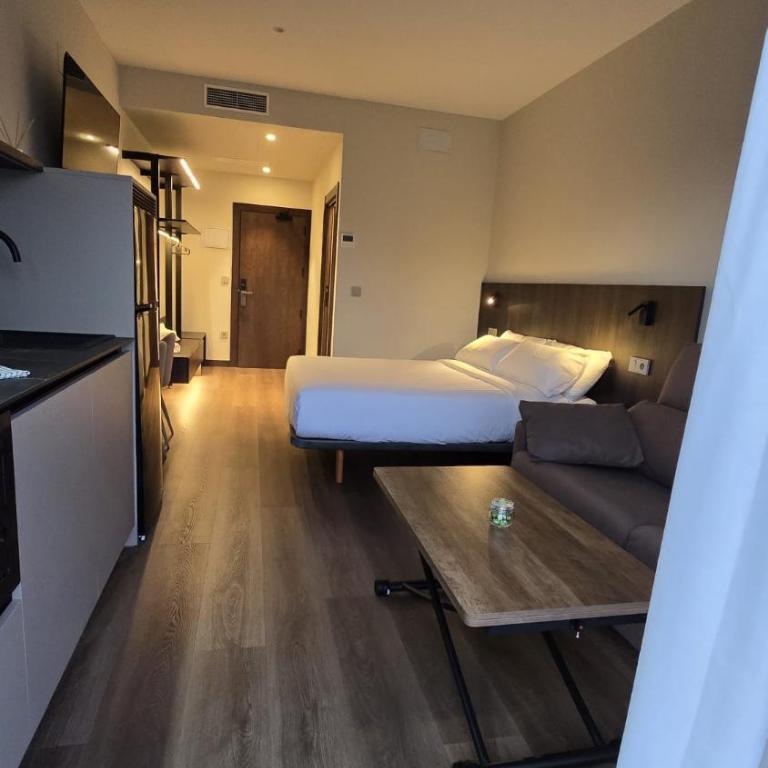 Apartahotel Prada Somió - Estudio con terraza - 17