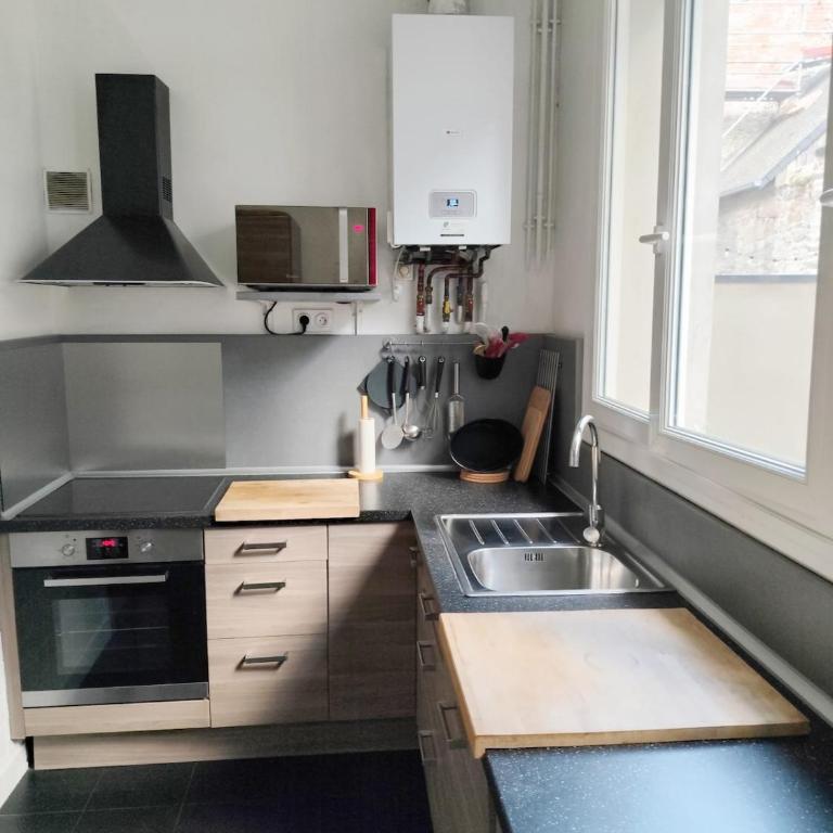 Bailly St-Malo Intra-Muros 6 pers plage Remparts - Appartement 1 Chambre - 2