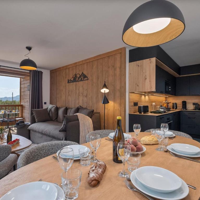 Appartement avec vue village et montagne - 6 pers. - Appartement 2 Chambres - 4