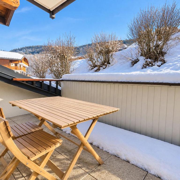Appartement cosy avec grande terrasse, au pied des pistes - Appartement 2 Chambres - 2