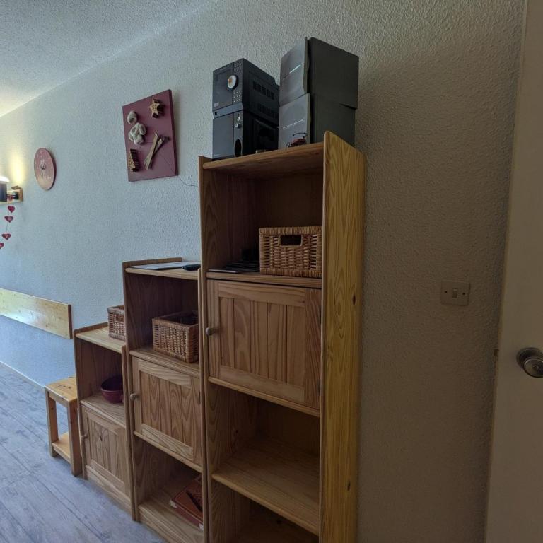 Studio lumineux cabine ski-in/ski-out, 3/4 pers, vue pistes - Studio - 17