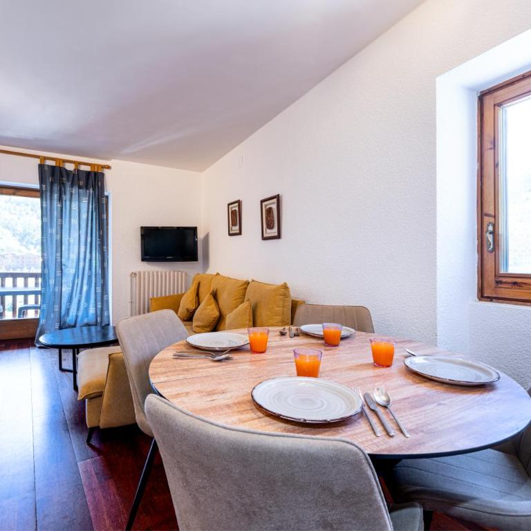 Barthe Holidays I Acogedor estudio en El Tarter 4PAX I Rústico, Vistas al valle, Parking I Esquirol - Studio - 23