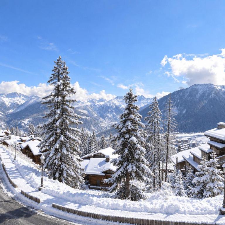 Courchevel 1850 : 3 Pièces, Balcon, Vue, Wifi, Garage - Two-Bedroom Apartment - 15