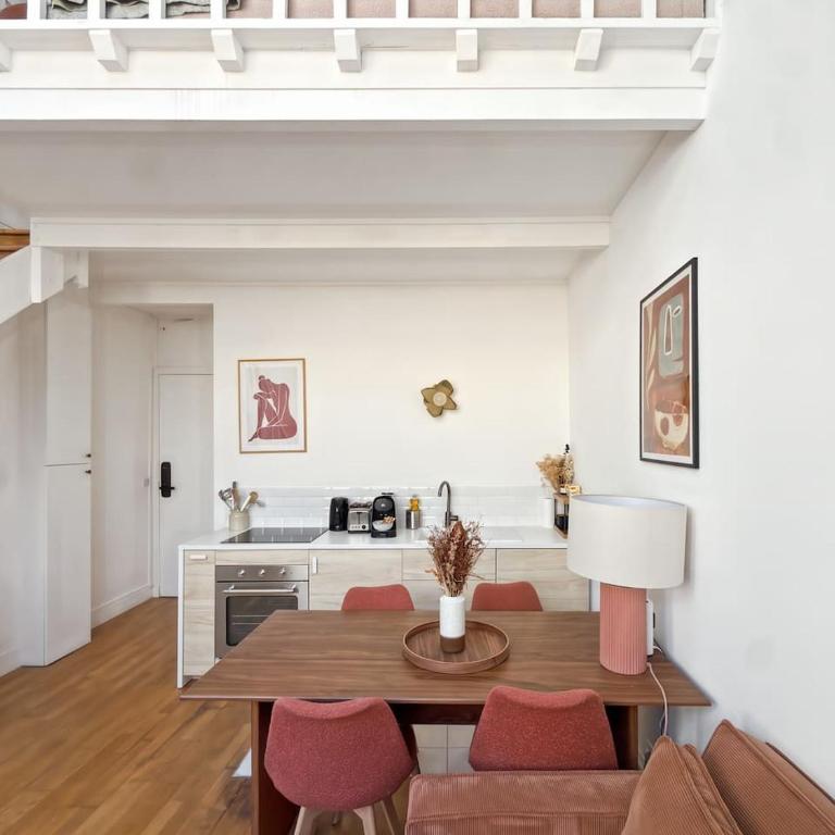 Charmant duplex pres du jardin du Luxembourg - Apartment - 5