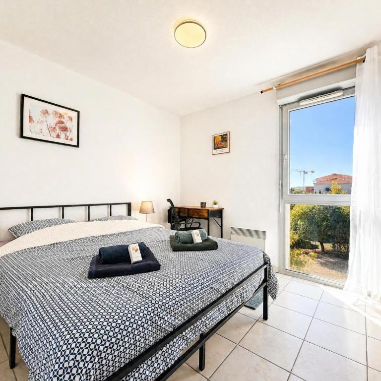 "Les Magnolias" Balcon - Wifi - Linge Fourni - Appartement 2 Chambres - 6