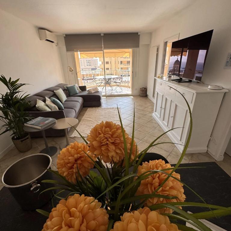 Palais Josephine Apartment - 5 meters to Monaco and free parking - Appartement 1 Chambre - 17