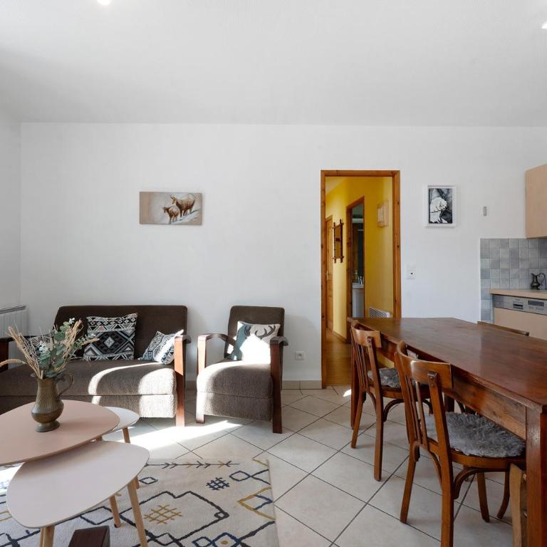 Appartement l'Annexe - Appartement 2 Chambres avec Vue sur la Montagne - 6