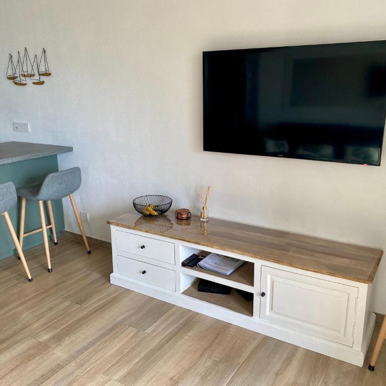 2 P vue panoramique classé 3 étoiles sur la baie de Cannes avec Garage - Appartement 1 Chambre - 8
