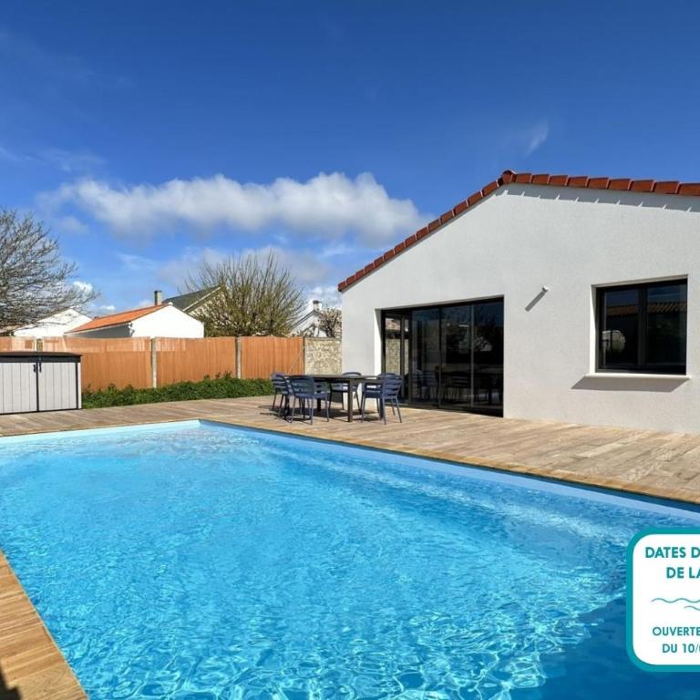 Maison 6 avec piscine chauffée à St-Hilaire - Ferienhaus - 6