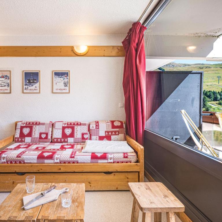 Studio lumineux avec balcon, Ski aux pieds, 4 pers - FR-1-344-945 - Studio - 8