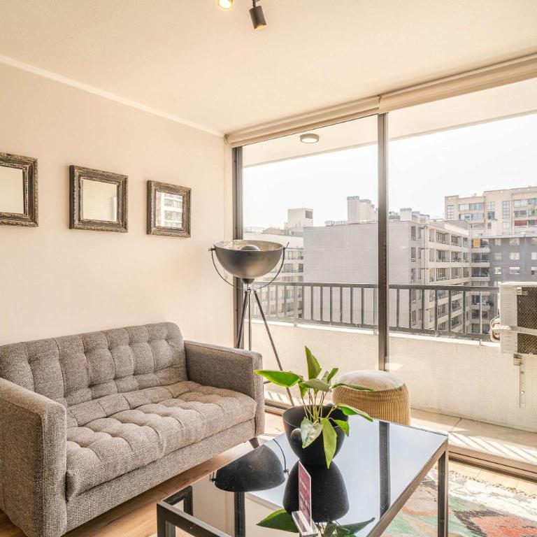 HOM I 2D2B, AA, WiFi, Lavandería, Conectividad y acceso a los mejores puntos de Santiago - Apartamento - 5